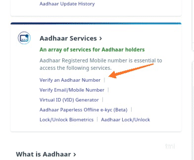Aadhar Card Active 